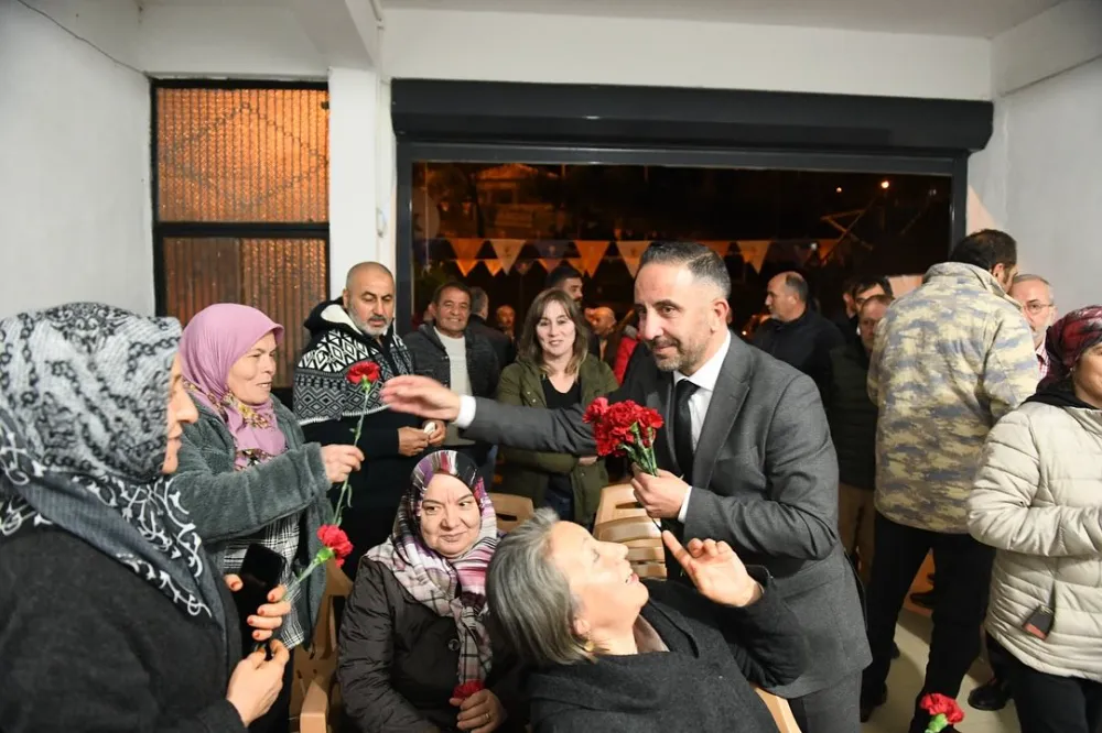 HEMŞEHRİLERİYLE BİR ARAYA GELDİ