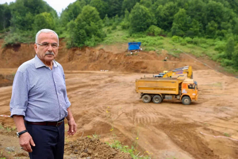 30 DÖNÜM ARAZİ ÜZERİNE YAPILIYOR